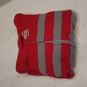 12 month Buckeye fleece with hood.